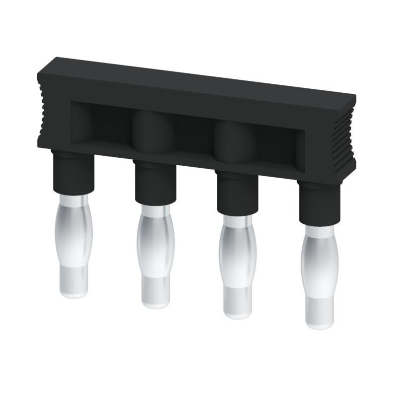 Weidmuller Bolt-type screw terminals Cross-Connector (terminal), when screwed in, black, 41 A, number of po
