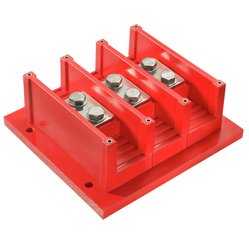 Weidmuller Bolt-type screw terminals Stud Terminal, screw connection, red, 185 MM², 600 A, 2700 V, number O Weidmuller Bolt-type screw terminals Stud Terminal, screw connection, red, 185 MM², 600 A, 2700 V, number O