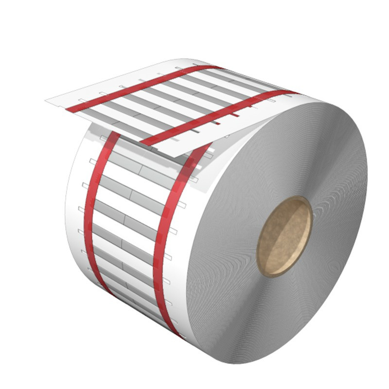 Weidmuller Cable Coding system, white, conductor O.D.:0.8 - 2.4 MM, without, poly