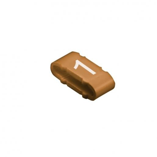 Weidmuller Adercodering 16-500MM overschuiven bruin