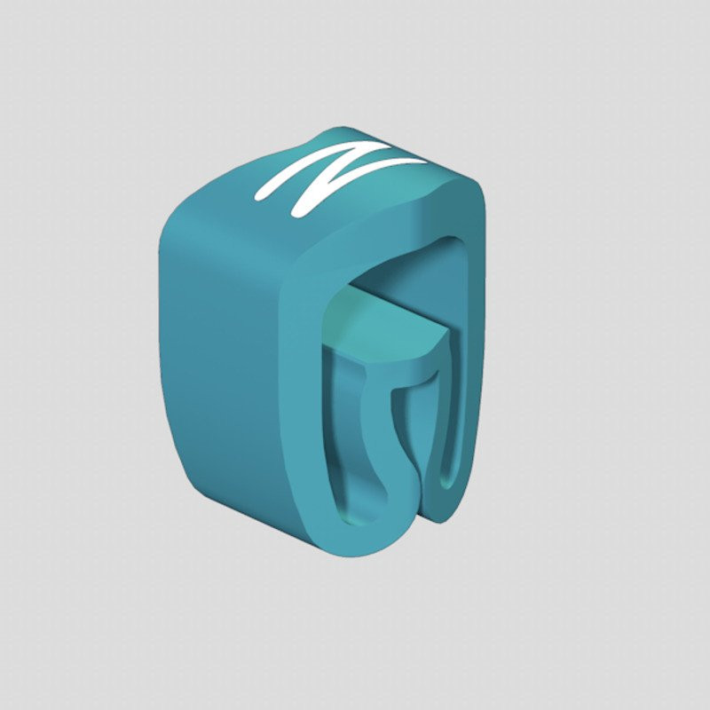 Weidmuller Adercodering rolvorm 1.5-4MM blauw