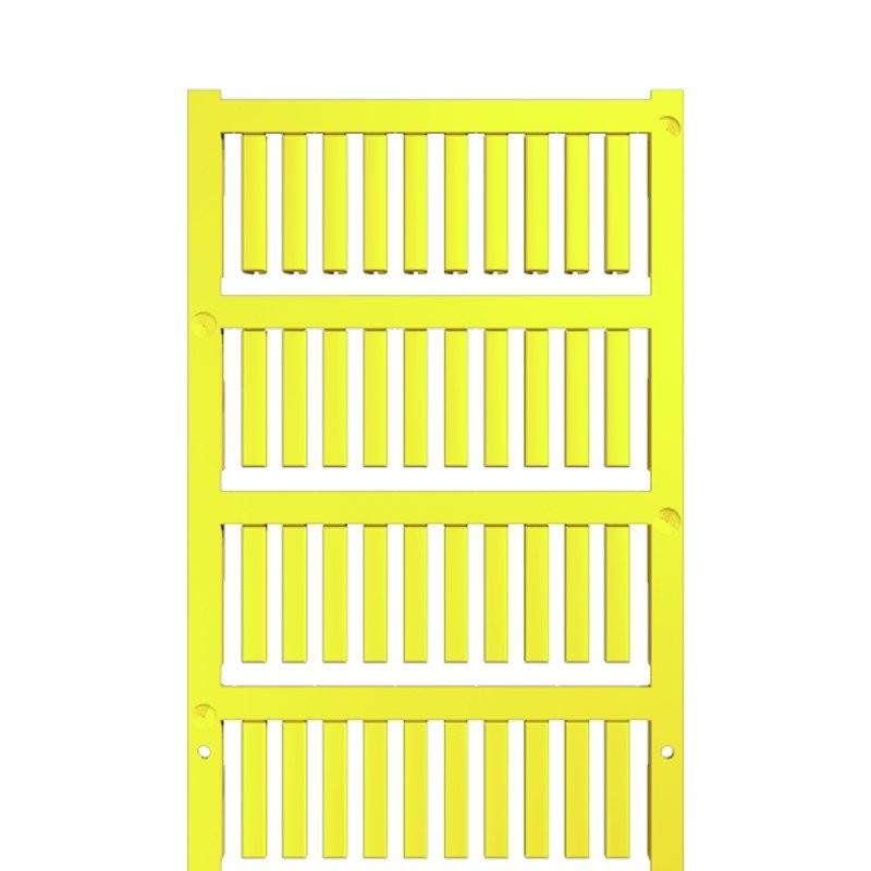 Weidmuller Slimfix adercodering kaartenvorm 0.75-1.5MM overschuiven geel