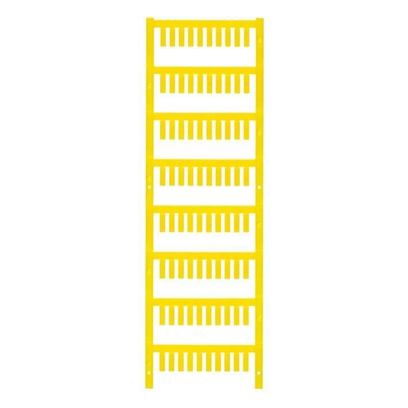 Weidmuller SFR adercodering kaartenvorm 0.75-1.5MM overschuiven geel