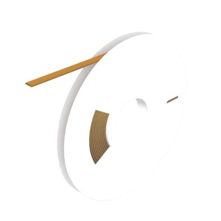 Weidmuller HSS-HF adercodering rolvorm 0.75-4MM overschuiven geel