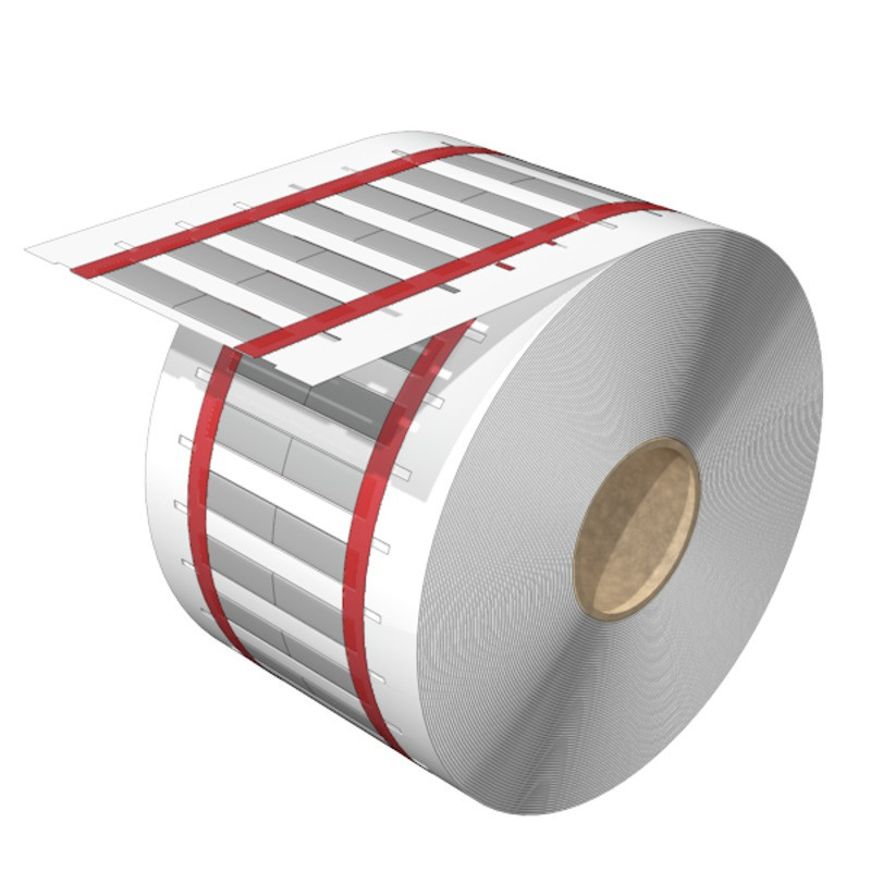 Weidmuller Cable Coding system, white, conductor O.D.:2.4 - 4.8 MM, without, poly