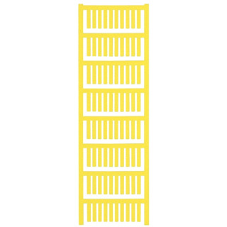 Weidmuller TM adercodering kaartenvorm overschuiven geel