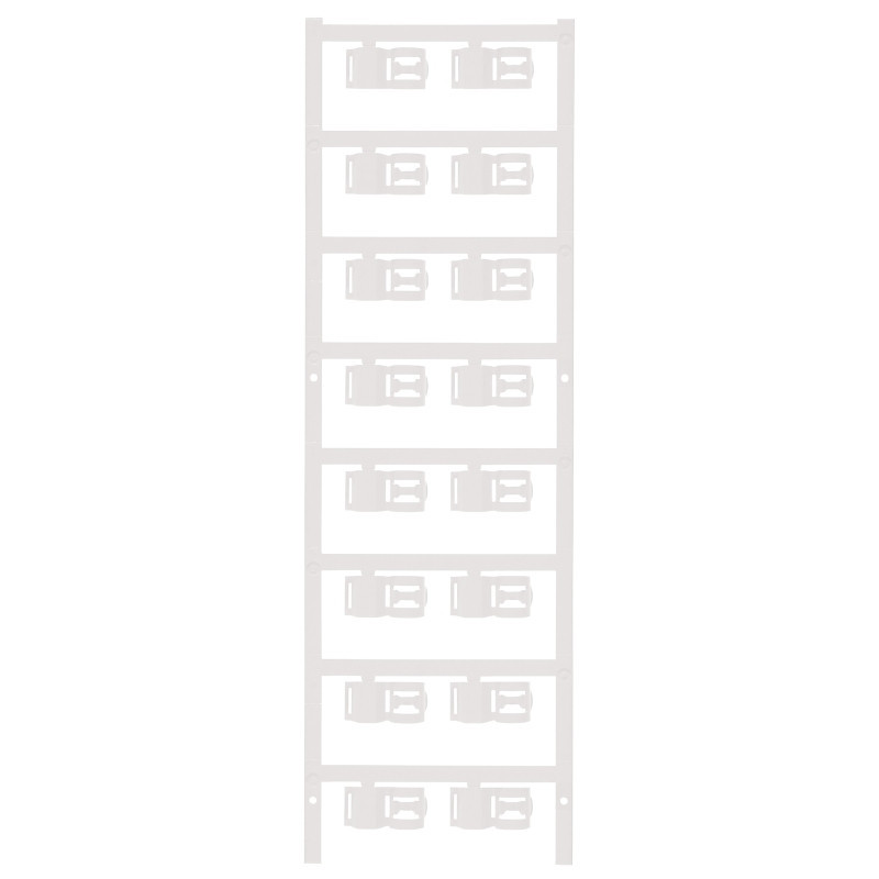 Weidmuller Slimfix adercodering kaartenvorm 4-10MM overschuiven wit