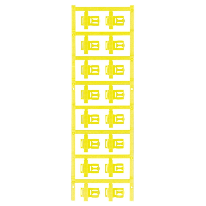 Weidmuller Slimfix adercodering kaartenvorm 4-10MM overschuiven geel