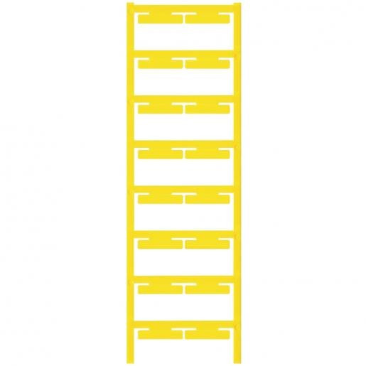 Weidmuller Els adercodering kaartenvorm overschuiven geel