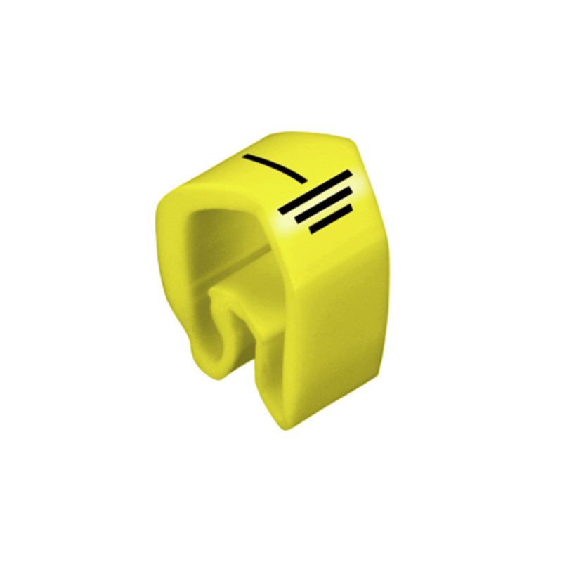 Weidmuller Adercodering 2.5-16MM geel