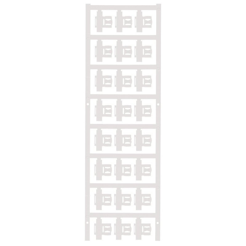 Weidmuller Slimfix adercodering kaartenvorm 4-10MM overschuiven wit