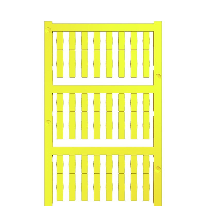 Weidmuller TM-I adercodering kaartenvorm overschuiven geel