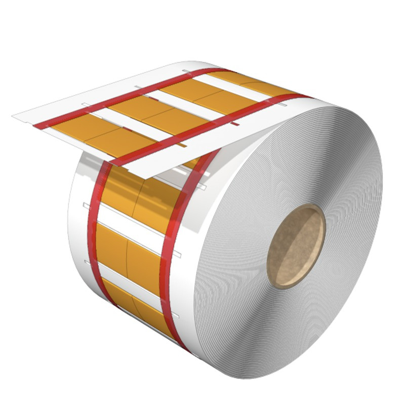 Weidmuller Conductor markers Cable Coding system, yellow, conductor O.D.:6.4 - 12.7 MM, without, po