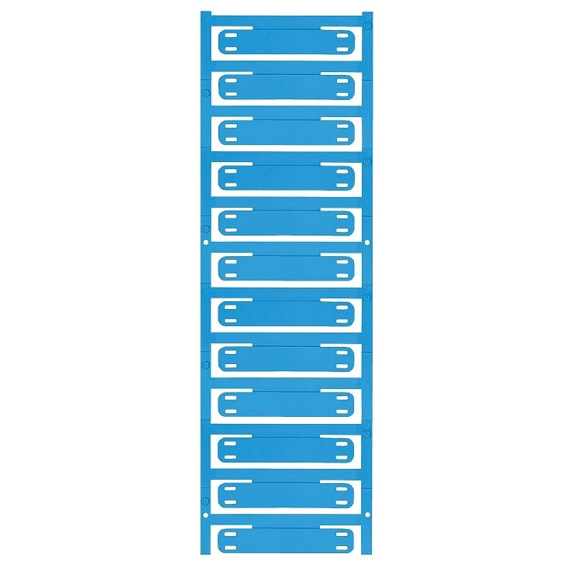 Weidmuller Slimfix adercodering kaartenvorm 16-500MM blauw