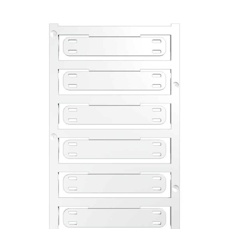 Weidmuller Slimfix adercodering kaartenvorm 16-500MM wit