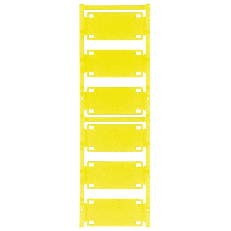 Weidmuller Slimfix adercodering kaartenvorm 16-500MM geel
