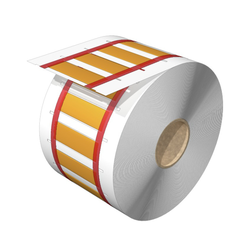 Weidmuller Cable Coding system, yellow, conductor O.D.:3.2 - 9.5 MM, without, pol