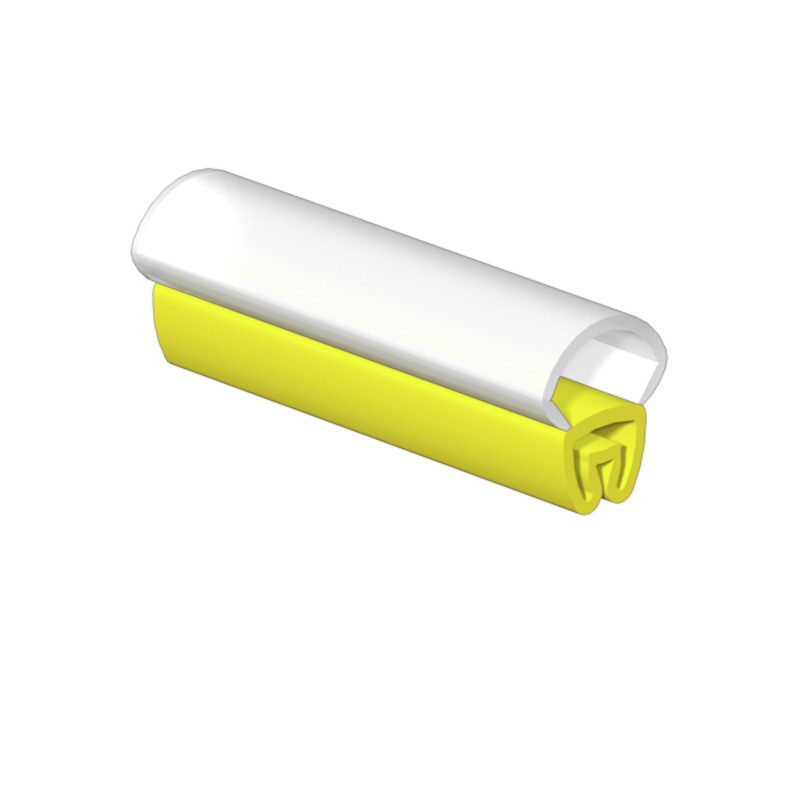 Weidmuller Cable Coding system, yellow, transparent, conductor O.D.:1.3 - 3 MM, W