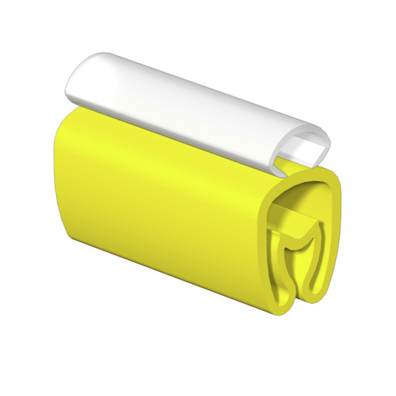 Weidmuller Cable Coding system, yellow, transparent, conductor O.D.:2.5 - 4 MM, W
