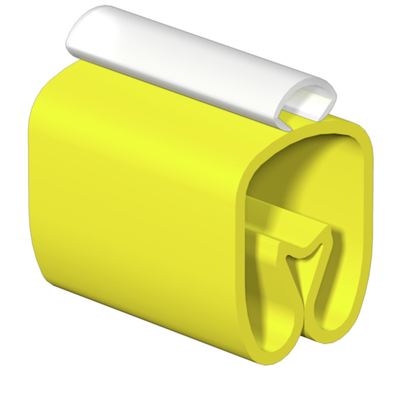 Weidmuller Cable Coding system, yellow, transparent, conductor O.D.:8 - 16 MM, wi