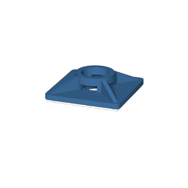 Weidmuller Cable Tie holder, max. cable tie width: 4.8 MM, blue, 100 ST, width: 2