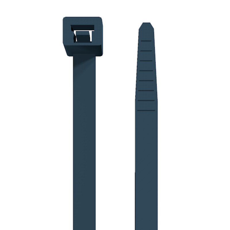 Weidmuller Cable Tie, width: 3.5 MM, 180 N, blue, ul 94 flammability rating: ul 9