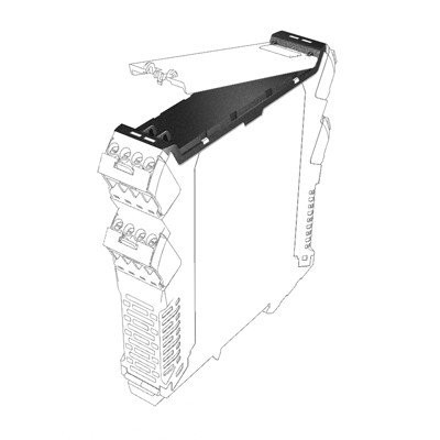 Weidmuller CH20M elektronicabehuizing omnimate zwart gesloten