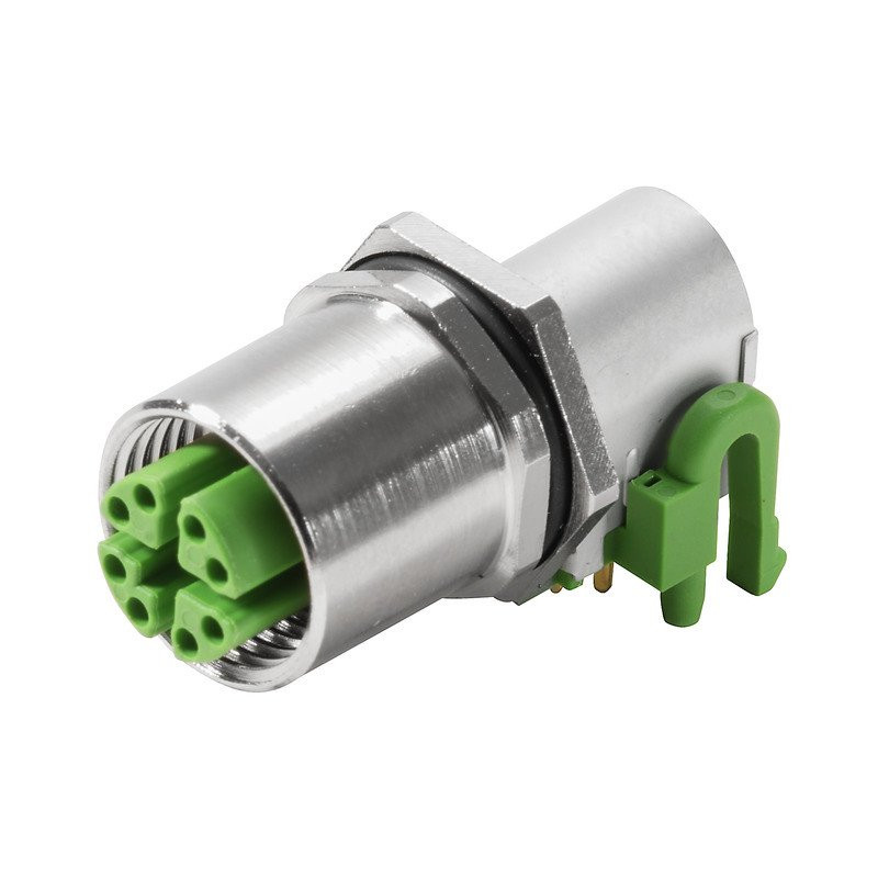 Weidmuller Circular plug connector installation (PCB connection system) 1-part,