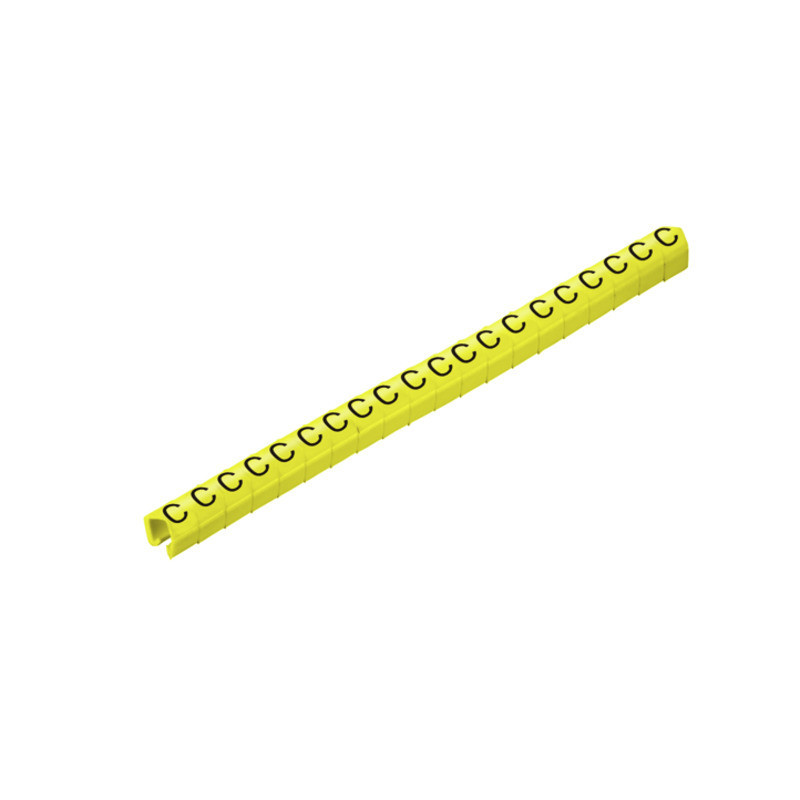 Weidmuller Adercodering etiket 1.5-3MM klemmen (snap) geel