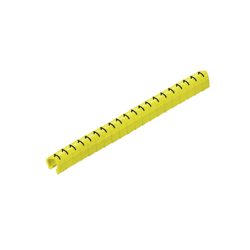 Weidmuller Adercodering etiket 3-4MM klemmen (snap) geel