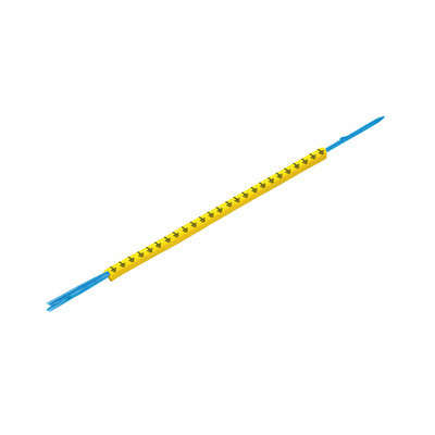 Weidmuller Adercodering etiket 1.5-4MM overschuiven geel
