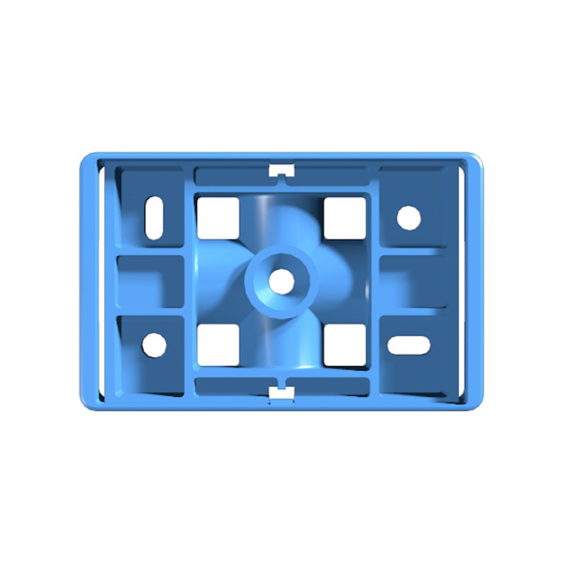Weidmuller ClipCard Device Marking holder, marker holder, length: 90 MM, width: 58 MM, blu