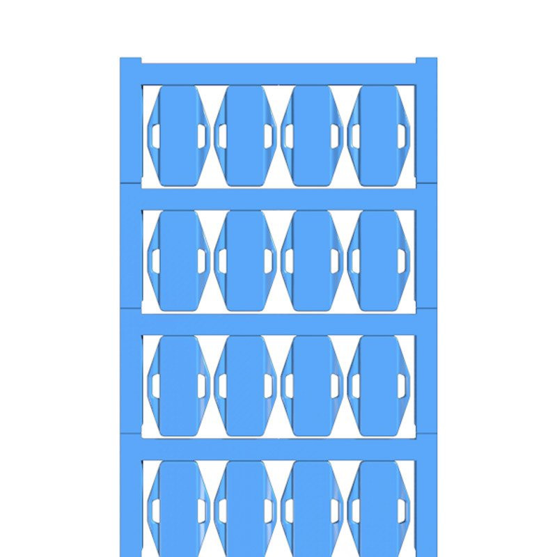 Weidmuller Adercodering kaartenvorm 16-500MM blauw