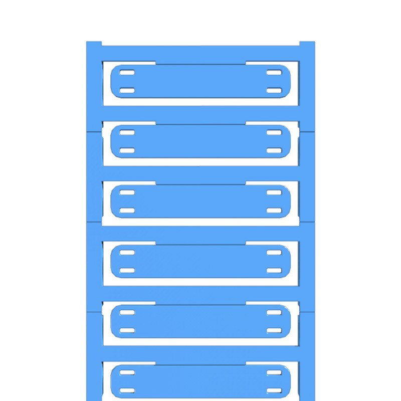 Weidmuller Adercodering kaartenvorm 16-500MM blauw