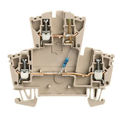 Weidmuller Component terminal block screw connection 2.5 MM² 24 V TS 35 dark