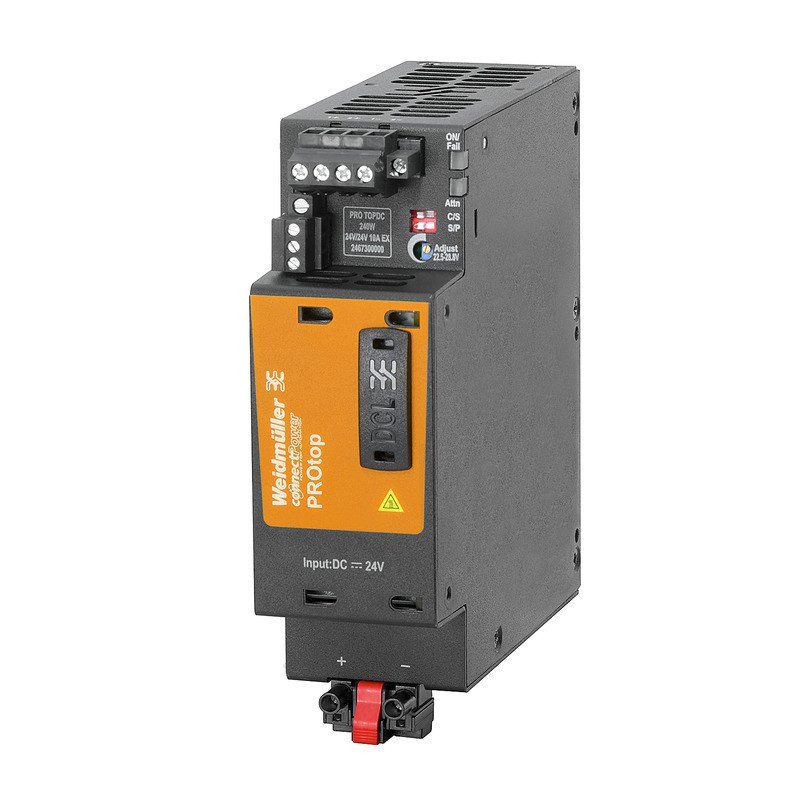 Weidmuller ConnectPower DC/DC converter, DC/DC converter, 24 V DC, 24 V DC ± 1 %, 240 W, 91%