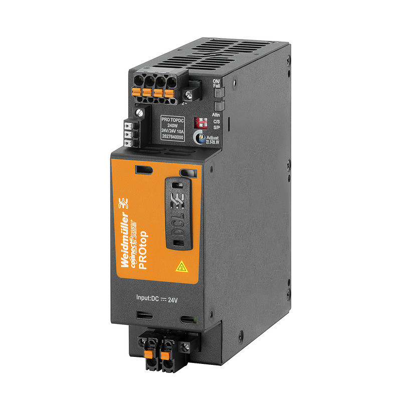 Weidmuller ConnectPower DC/DC converter, DC/DC converter, 24 V DC, 24 V DC ± 1 %, 240 W, 91%