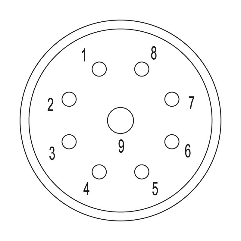 Weidmuller Contact Insert (circular connector), plug-in connector, socket connect