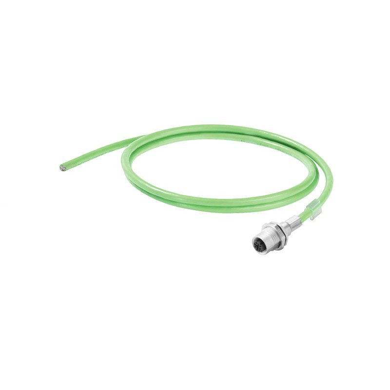 Weidmuller Copper data cable (assembled) 4 green (ral 618)