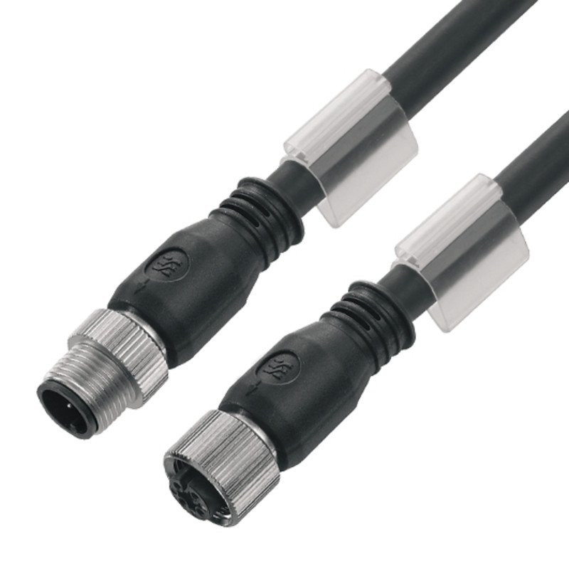 Weidmuller Copper data cable (assembled) connecting line M12 / M12 5 1 M pin