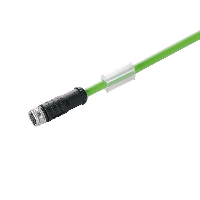 Weidmuller Copper data cable (assembled) one end without connector no. of poles