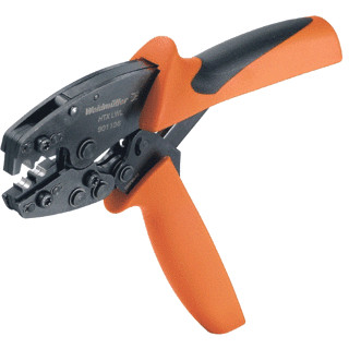 Weidmuller Crimping tool fibre-optic connector hexagonal crimping round crimp