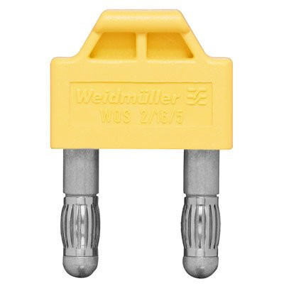 Weidmuller Cross-connector (terminal) plugged no. of poles: 2 pitch in MM: 16