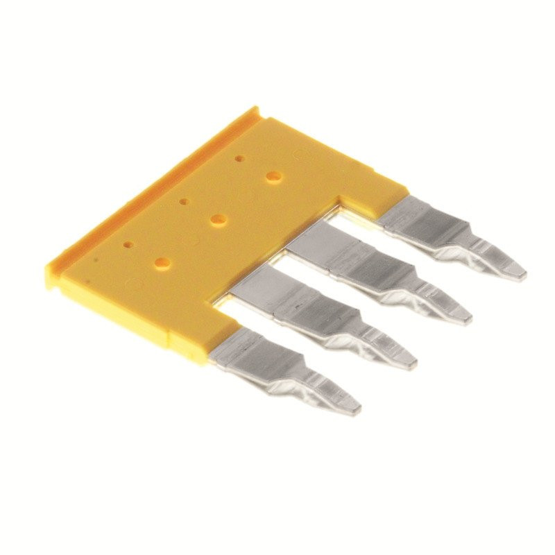 Weidmuller Cross-connector (terminal) plugged no.of poles: 4 pitch in MM: 8.