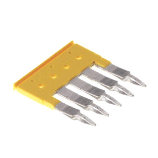 Weidmuller Cross-connector (terminal) plugged no.of poles: 5 pitch in MM: 6.