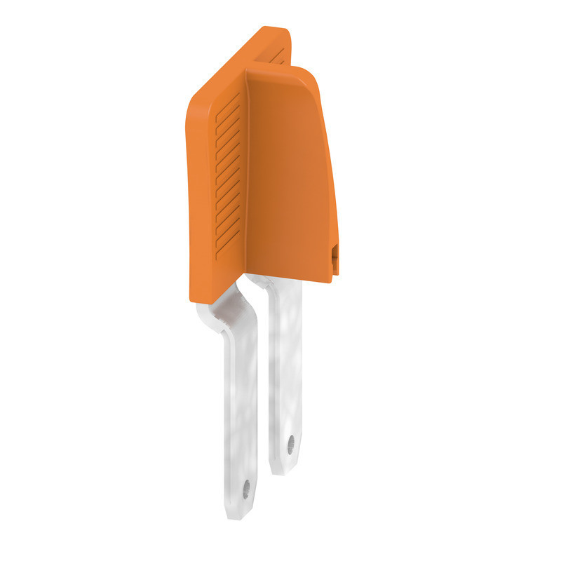 Weidmuller A-series Cross-Connector (terminal), plugged, orange, 150 A, number of poles: 2