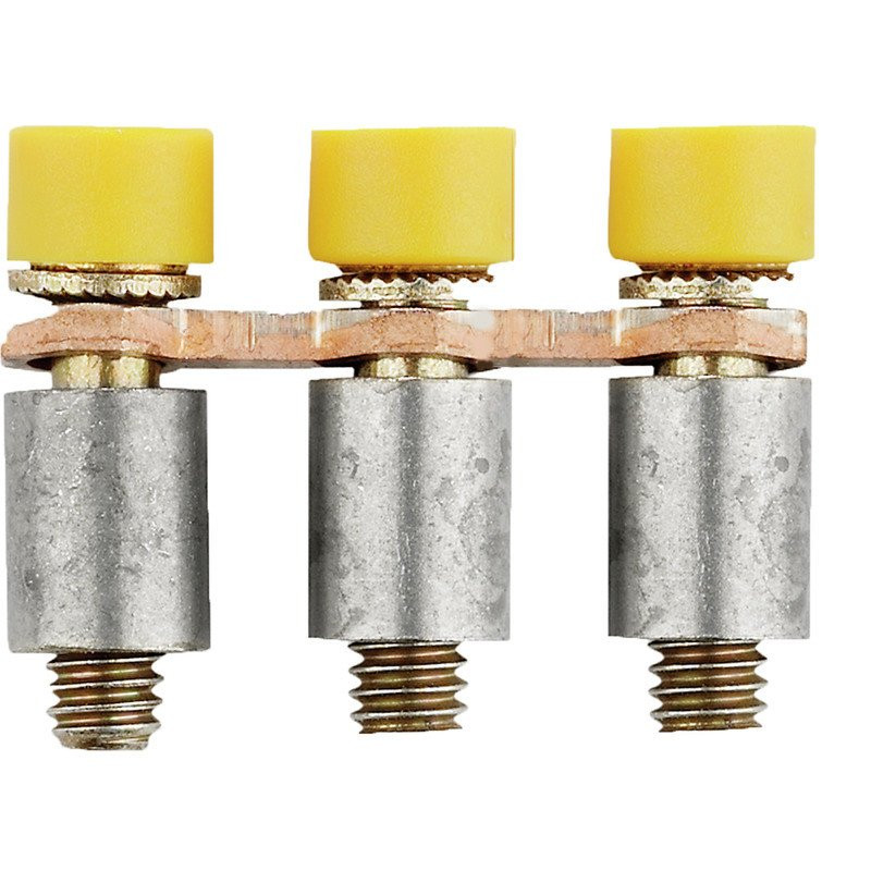 Weidmuller Cross-connector (terminal) screwed no.of poles: 3 pitch in MM: 6.