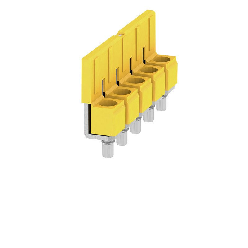Weidmuller Cross-connector (terminal) screwed no.of poles: 5 pitch in MM: 8. Weidmuller Cross-connector (terminal) screwed no.of poles: 5 pitch in MM: 8.