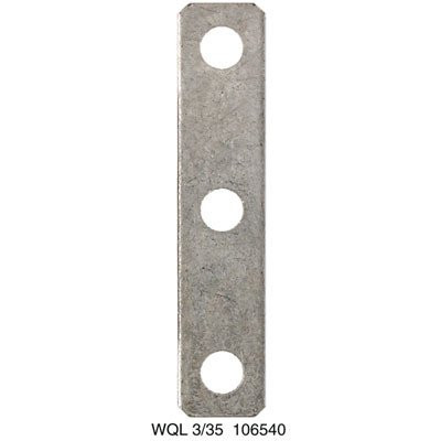 Weidmuller Bolt-type screw terminals Cross-Connector (terminal), when screwed in, grey, 125 A, number of po