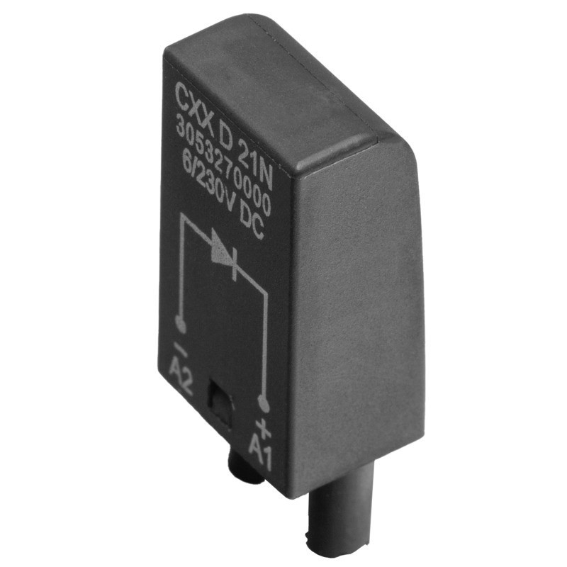 Weidmuller CUBESERIES Protective Suppressor circuit (relay), cubeseries, 6…230 V DC, free-WH